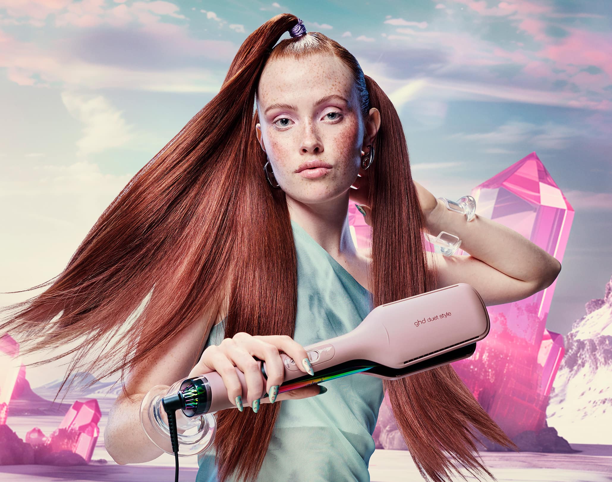 ghd duet style rosa nude edición limitada futurescape